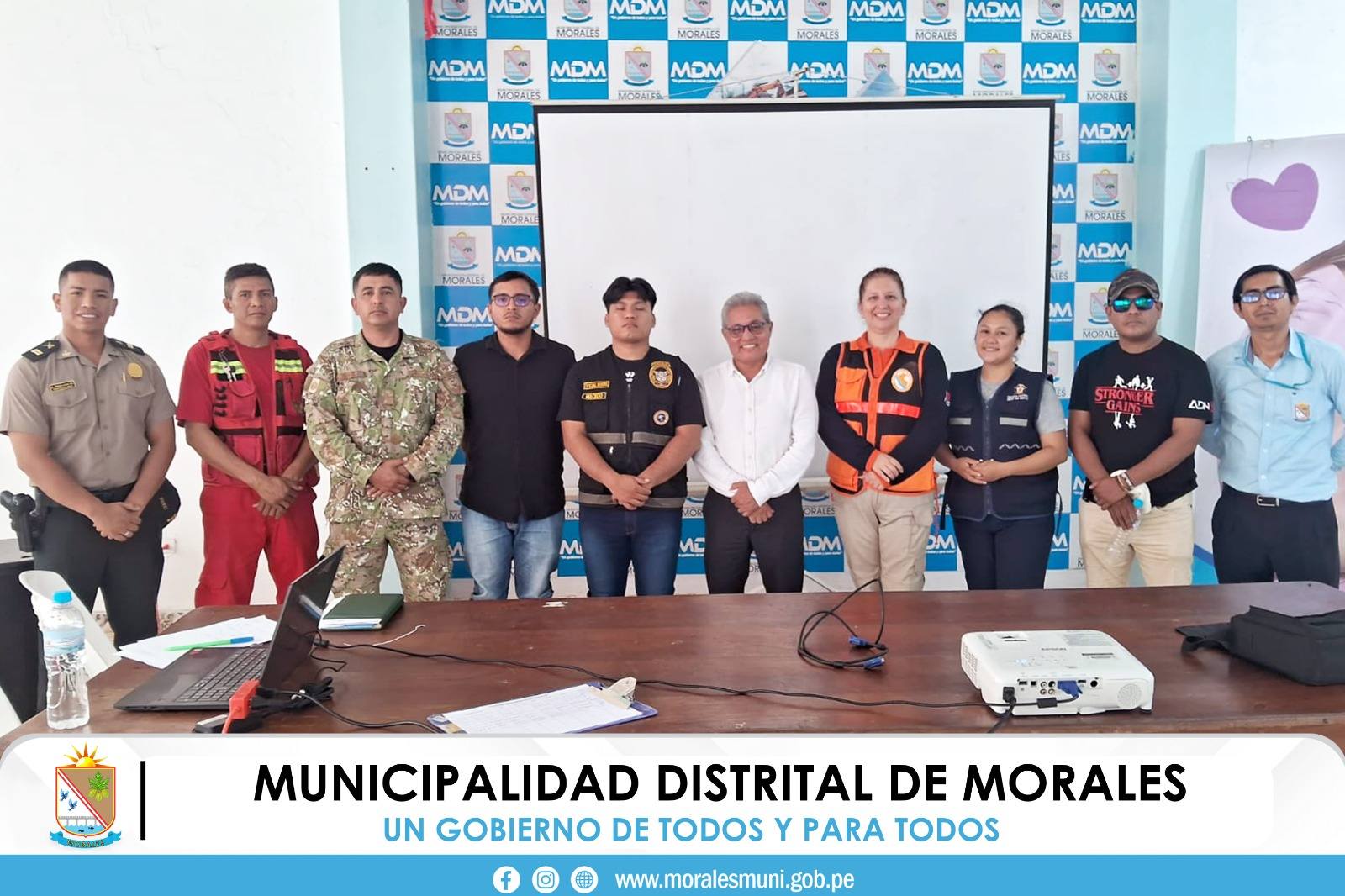 REUNIÓN DE COORDINACIÓN PARA LA EJECUCIÓN DEL PRIMER SIMULACRO NACIONAL MULTIPELIGRO 2025